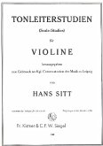 Tonleiterstudien für Violine Tonleiterstudien für Violine