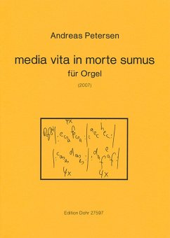 Cover Media vita in morte sumus für Orgel