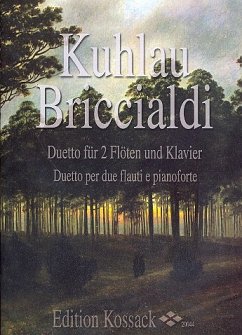 Cover Duetto für 2 Flöten und Klavier Stimmen