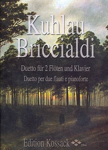 Duetto für 2 Flöten und Klavier Stimmen