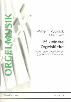 Cover 25 kleinere Orgelstücke für Orgel