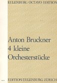 4 kleine Orchesterstücke Partitur