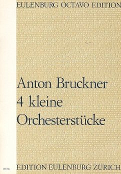 4 kleine Orchesterstücke Partitur