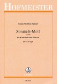 Sonate h-Moll für Kontrabass und Klavier Sonate h-Moll für Kontrabass und Klavier