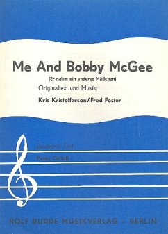 Cover Me and Bobby McGee: Einzelausgabe Gesang und Klavier