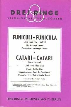 Cover Funiculi-Funicula und Catari-Catari: für Salonorchester