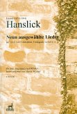 9 ausgewählte Lieder für Gesang (hoch/mittel) und Klavier Partitur