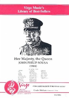 Cover Her Majesty the Queen: for concert band score and parts