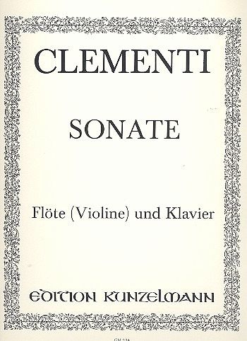 Sonate G-Dur op.2,3 für Flöte (Violine) und Klavier