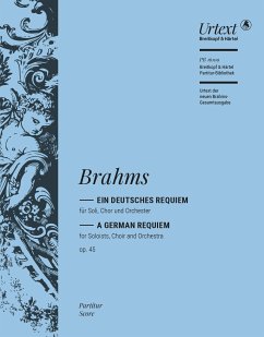 Cover Ein Deutsches Requiem op. 45 Partitur