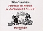 Hirtenmusik zur Weihnacht für 4 Blockflöten (SATB) Partitur und 4 Stimmen