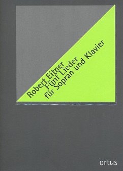 Cover 5 Lieder für Sopran und Klavier