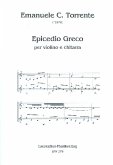 Epicedio Greco für Violine und Gitarre Epicedio Greco für Violine und Gitarre