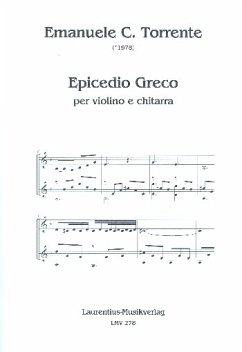 Cover Epicedio Greco für Violine und Gitarre