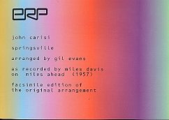 Cover Springsville: for concert band score, facsimile