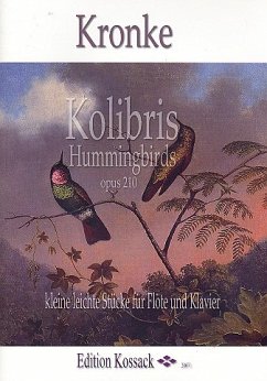 Cover Kolibris op.210 für Flöte und Klavier