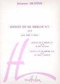Sonate mi mineur no.1 op.38 pour flute et piano Sonate mi mineur no.1 op.38 pour flute et piano