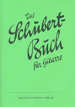 Cover Das Schubert-Buch für Gitarre 60 Solostücke
