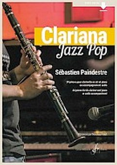 Cover Clariana Jazz Pop (+Audio online) pour clarinette et piano