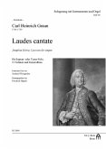 Laudes cantate für Sopran (Tenor), 2 Violinen und Bc Partitur und Stimmen (Bc ausgesetzt) (st/la)