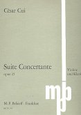 Suite concertante op.25 für Violine und Klavier Suite concertante op.25 für Violine und Klavier