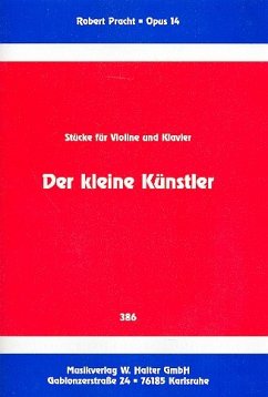 Der kleine Künstler op.14 Stücke für Violine und Klavier