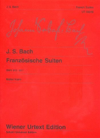 Französische Suiten BWV812-817 für Klavier