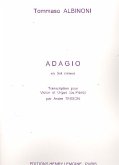 Adagio sol minore pour violon et orgue Adagio sol minore pour violon et orgue
