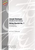 Streichquartett C-Dur Nr.1: Stimmen Streichquartett C-Dur Nr.1: Stimmen