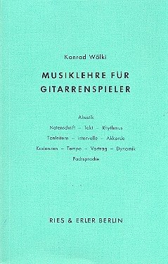 Cover Musiklehre für Gitarrenspieler