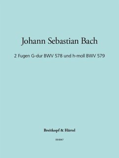 Cover 2 Fugen BWV578-579 für Orgel