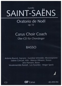 Cover Oratorio de Noel - Chorstimme Bass Playalong-CD