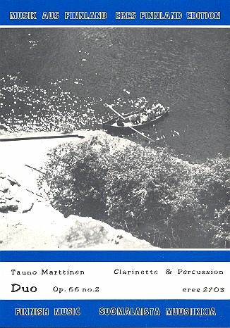 Duo op. 66,2 für Klarinette und Percussion