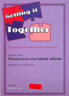 Cover Pavane pour une infante défunte für variable Besetzung (leicht bis mittelschwer) Partitur und Stimmen