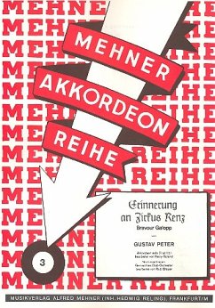 Cover Erinnerung an Zirkus Renz für 1-2 Akkordeons