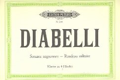 Sonates mignonnes op.150 und Rondeau militaire op.152 für Klavier zu 4 Händen