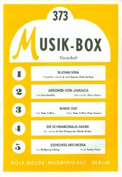 Cover Musik Box Klavierheft Band 373