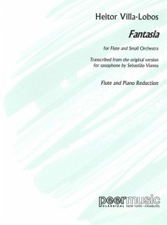 Cover Fantasia for flute and small orchestra for flute and piano