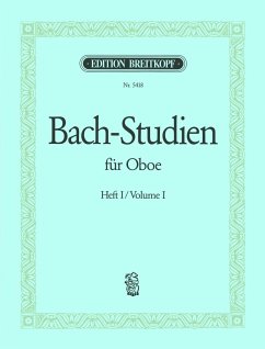 Cover Bach-Studien Band 1 (Nr.1-17) für Oboe