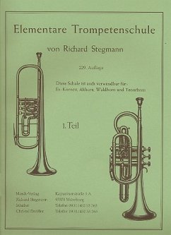 Cover Elementare Trompetenschule Band 1 für Trompete (Es-Kornett, Althorn, Waldhorn und Tenorhorn)