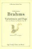 Variationen und Fuge op.24 über ein Thema von Händel pour 2 hautbois et 2 cors anglais partition et parties