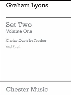 Cover Set Two Vol.1 for 2 Clarinets for Teacher and Pupil