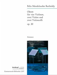 Cover Oktett op.20 für 4 Violinen, 2 Violen und 2 Violoncelli Stimmen