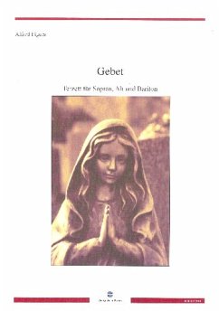 Cover Gebet für Sopran, Alt und Bariton Partitur