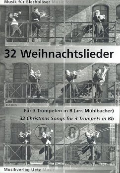 Cover 32 Weihnachtslieder für 3 Trompeten in B Spielpartitur