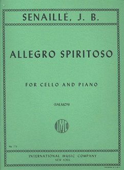 Allegro spiritoso for cello and piano Allegro spiritoso for cello and piano