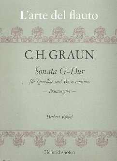 Cover Sonate G-Dur für Flöte und Bc