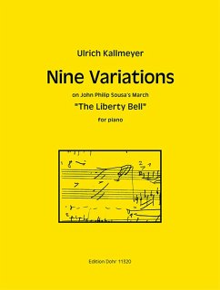 Cover 9 Variations on Sousa's March The Liberty Bell for piano