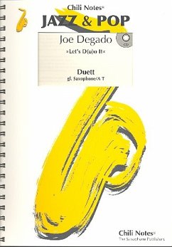Cover Let's D(u)o it (+CD) für 2 gleiche Saxophone Spielpartitur