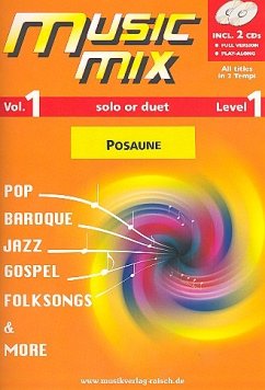 Cover Music Mix vol.1 (+2 CD's) Posaune in C Bassschlüssel